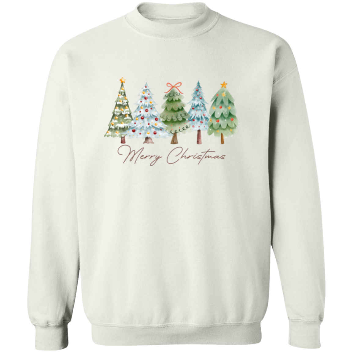 Christmas Tree Pullover Sweatshirt