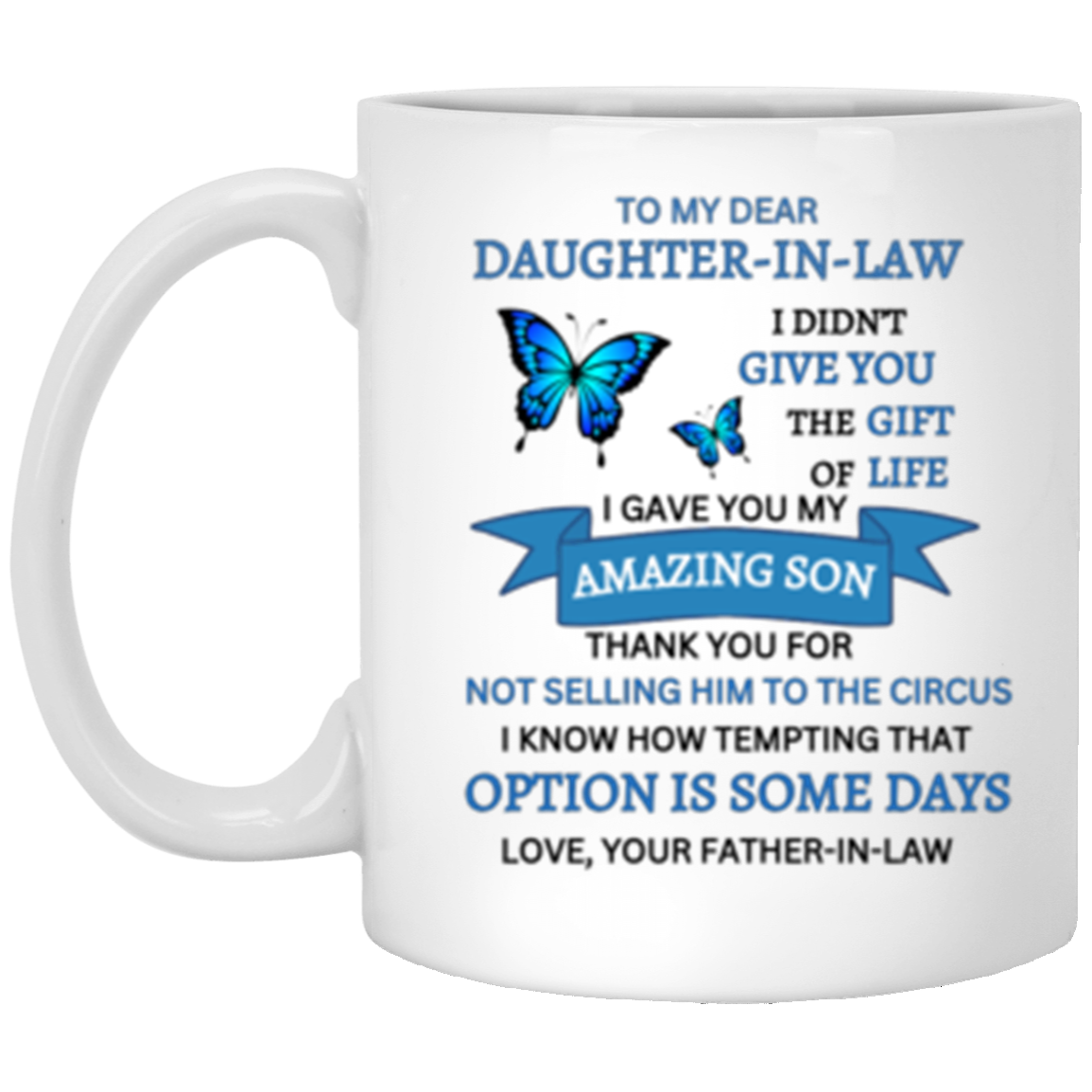 Daughter-In-Law White Mug