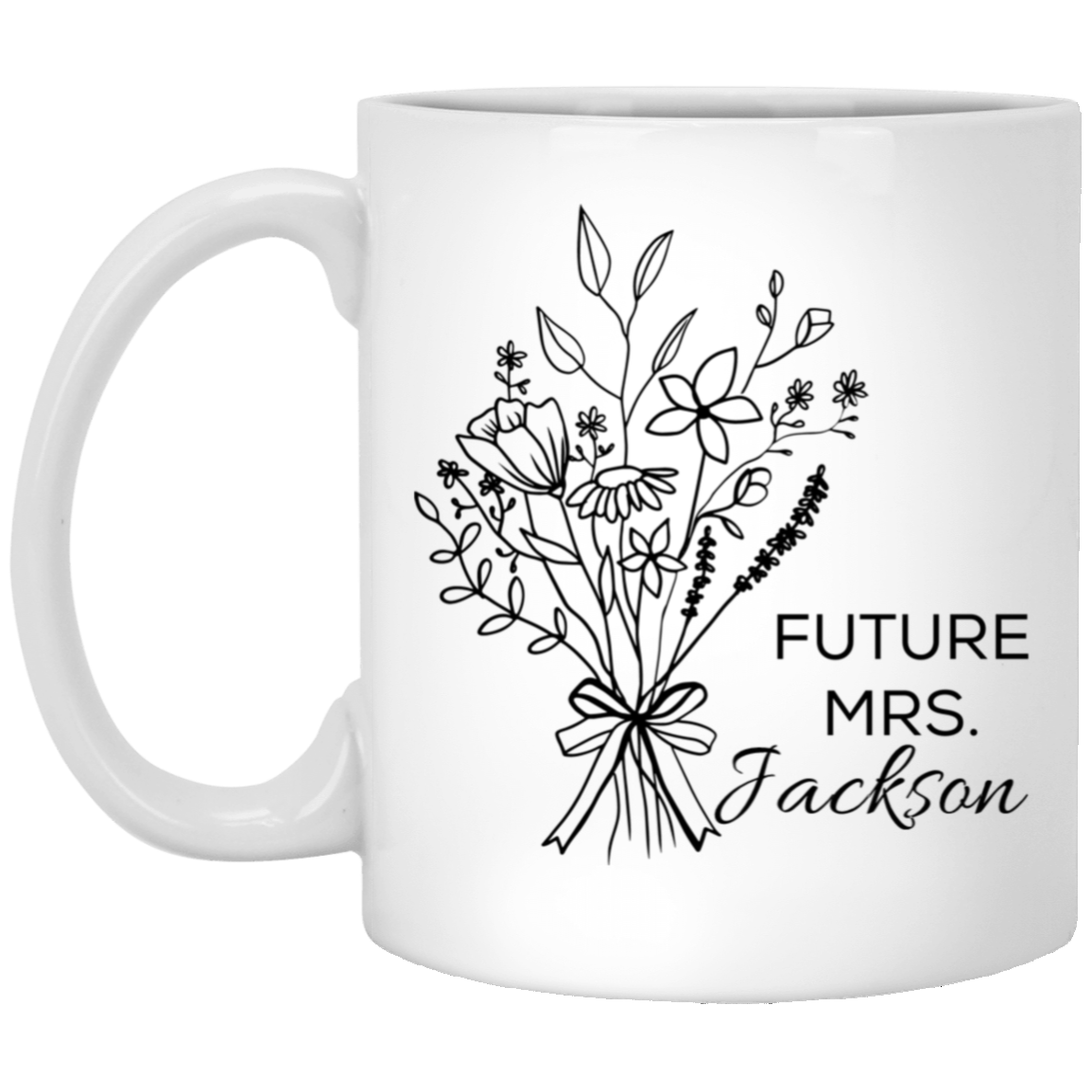 Personalized Future Mrs. Coffee Mug
