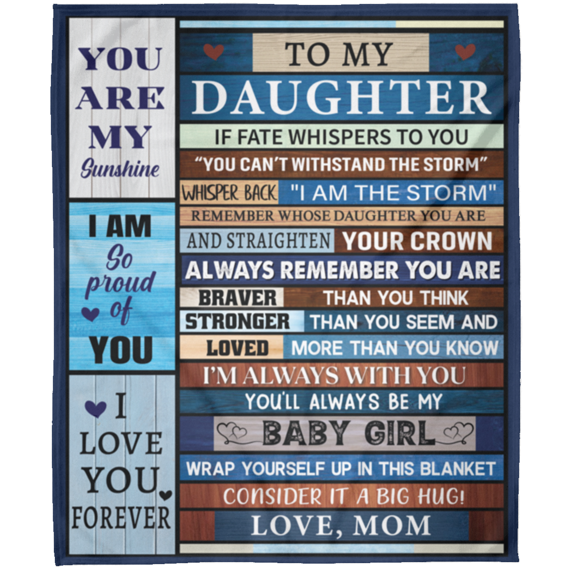 To My Daughter - You Are My Sunshine