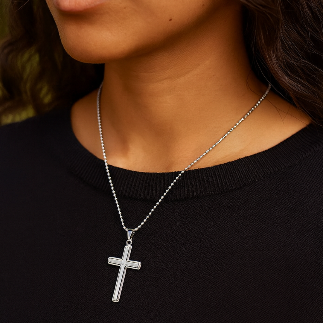 I AM THE Daughter of the KING - Cross Necklace