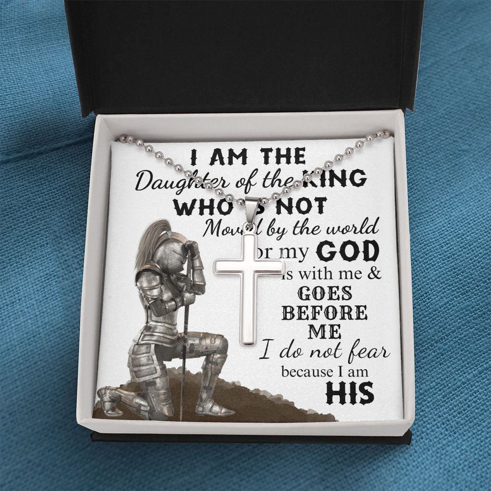I AM THE Daughter of the KING - Cross Necklace