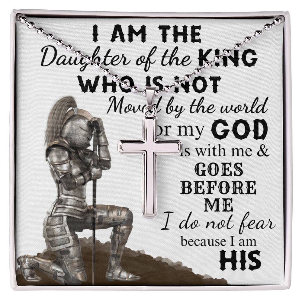 I AM THE Daughter of the KING - Cross Necklace