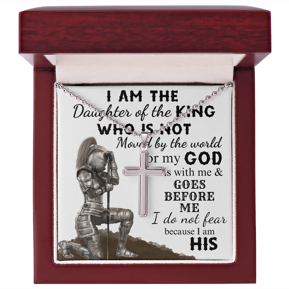 I AM THE Daughter of the KING - Cross Necklace