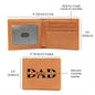 Leather Wallet - Dad Best Ever