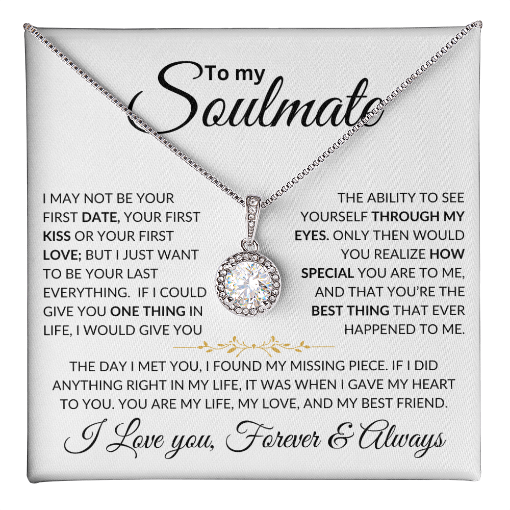 To My Soulmate | One Thing - Eternal Hope Necklace