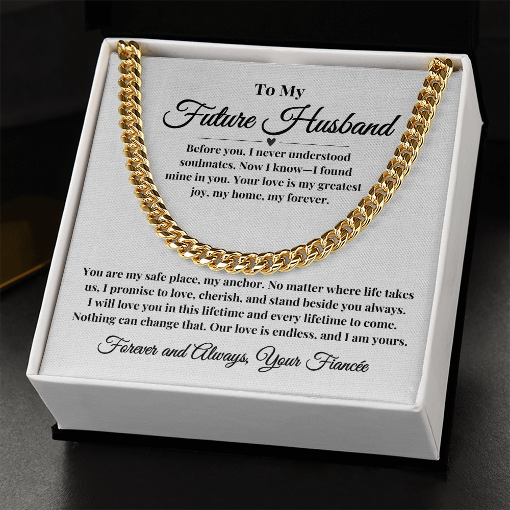 To My Future Husband | A Promise Forever - Cuban Chain