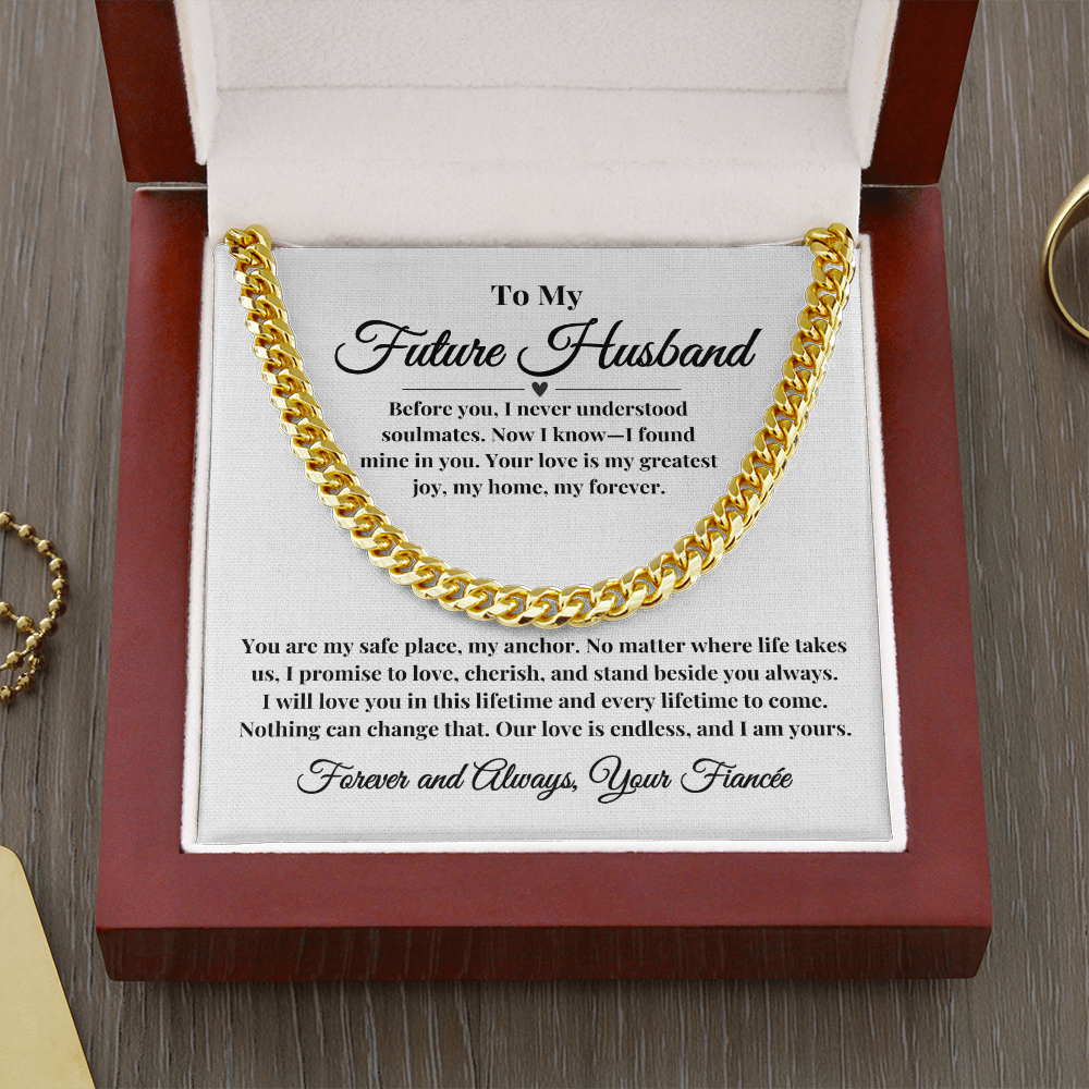To My Future Husband | A Promise Forever - Cuban Chain