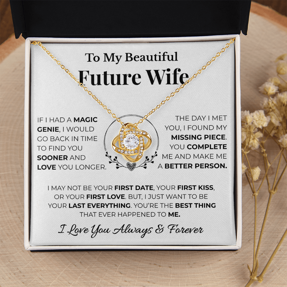 Love Knot Necklace – Perfect Gift for Future Wife