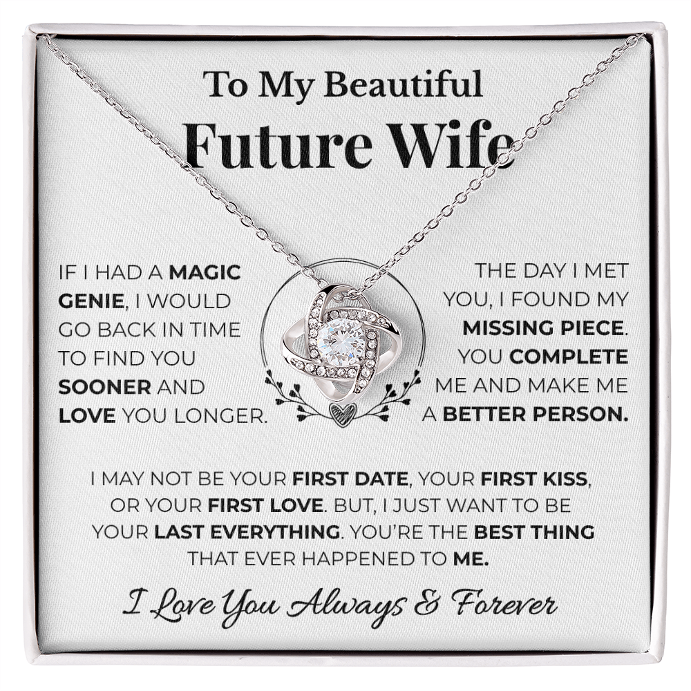 Love Knot Necklace – Perfect Gift for Future Wife