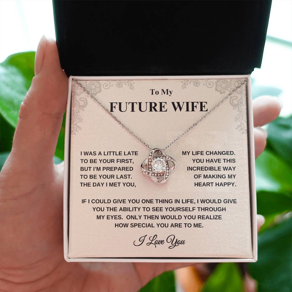 To My Future Wife | Love Knot Necklace