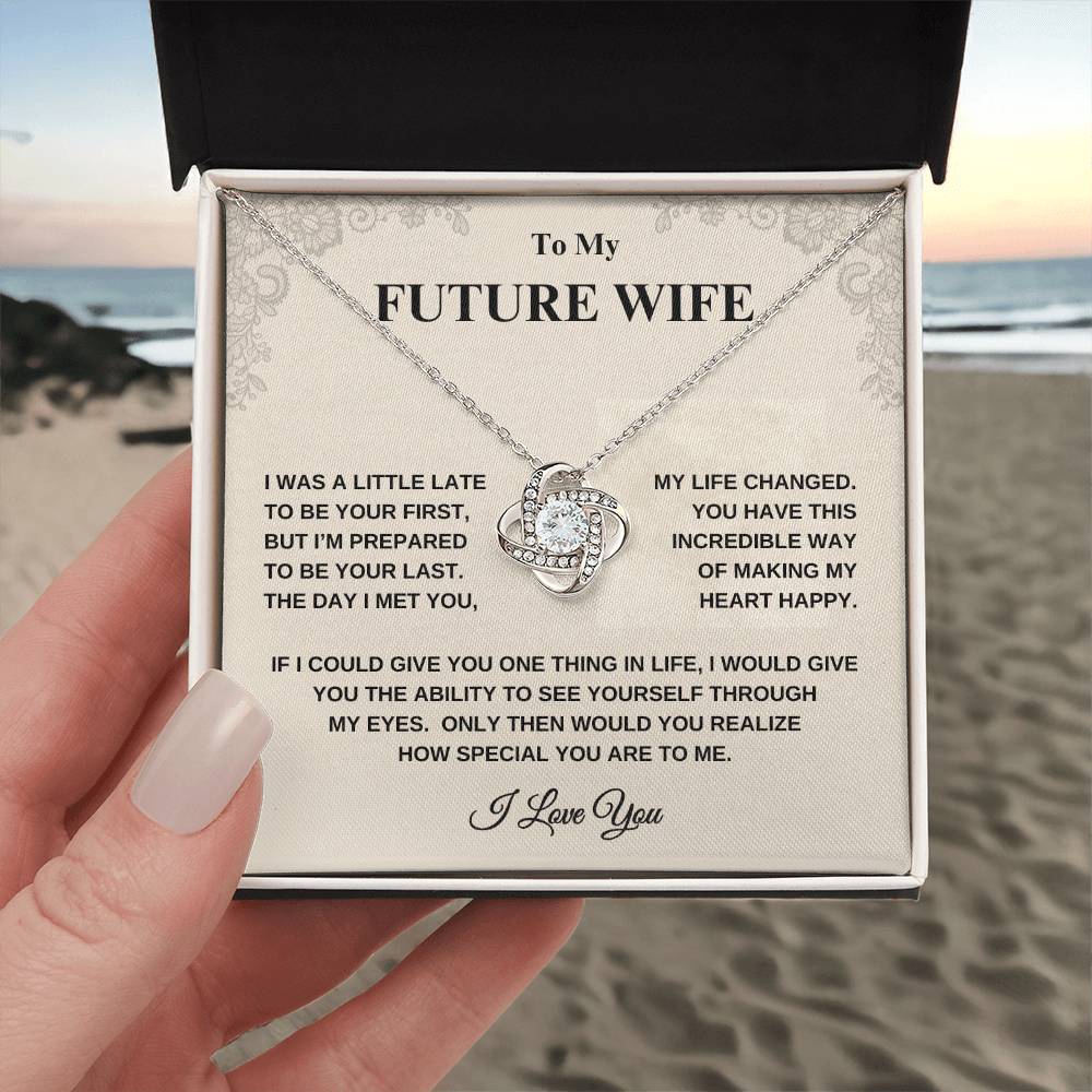 To My Future Wife | Love Knot Necklace