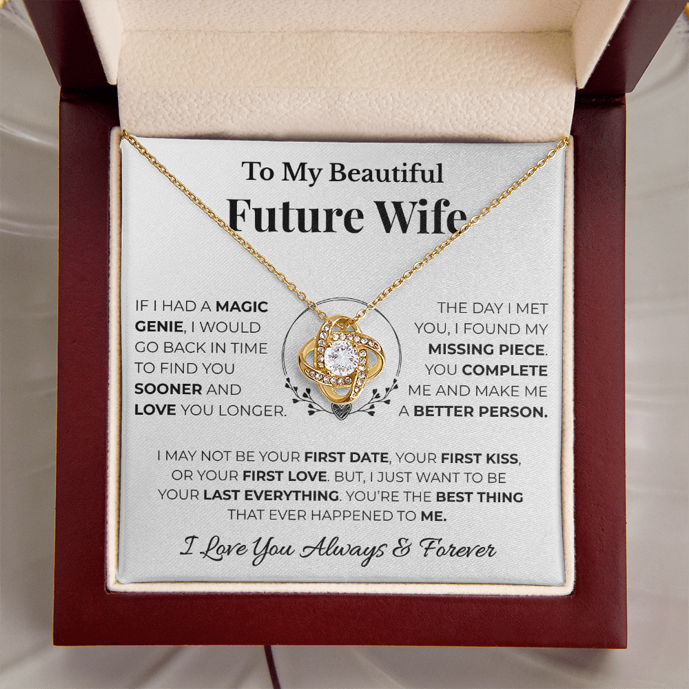 Love Knot Necklace – Perfect Gift for Future Wife