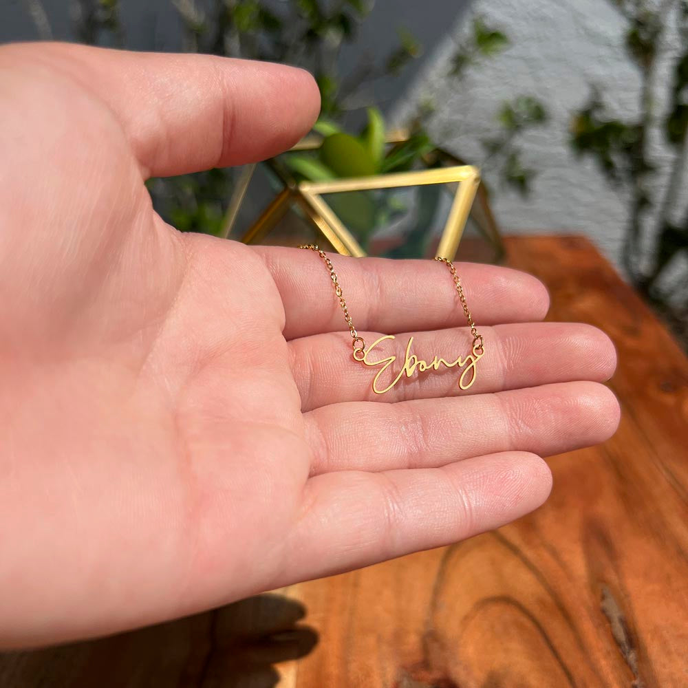 Badass Daughter Name Necklace