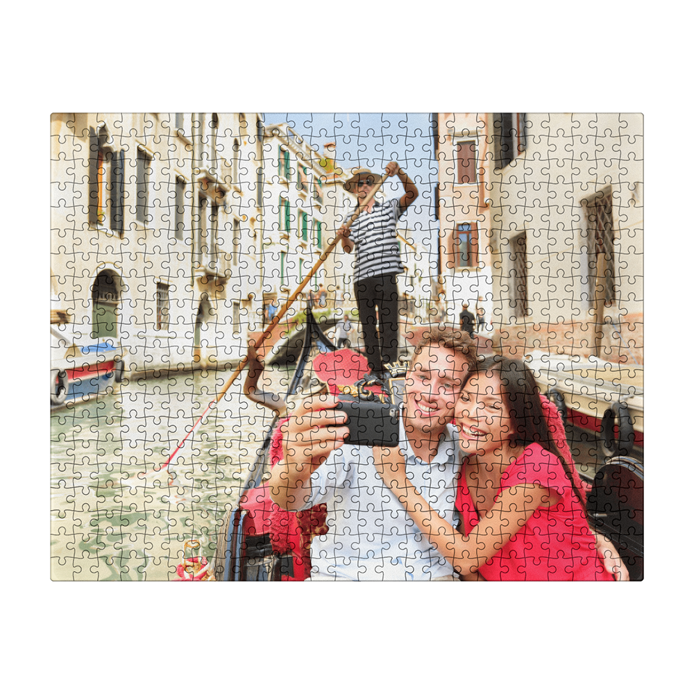 Personalized Photo Puzzle | Large Piece Jigsaw - Gift for Couples, Family, Senior Adults