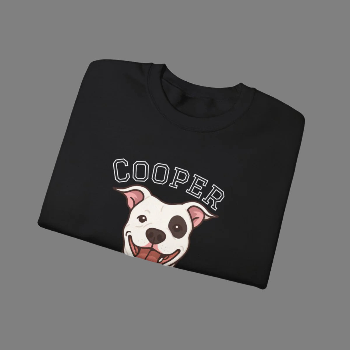 "Personalized Pet Sweatshirt-Custom Name & Color