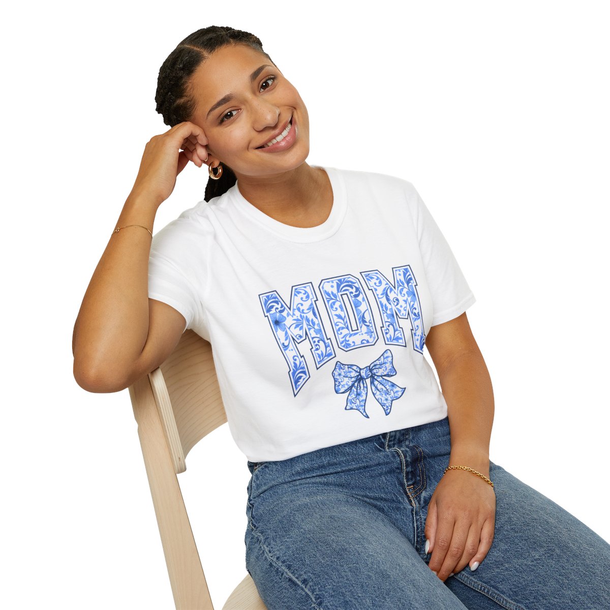 MOM Coquette Bow T-Shirt or Sweatshirt