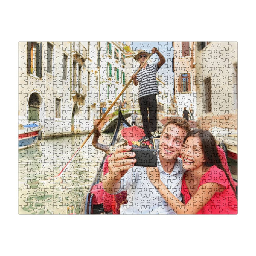 Personalized Photo Puzzle | Large Piece Jigsaw - Gift for Couples, Family, Senior Adults