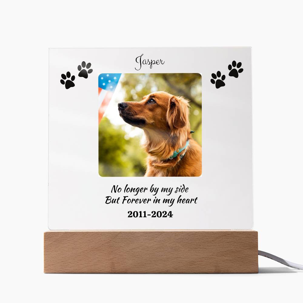 Pet Memorial - Acrylic Square Plaque