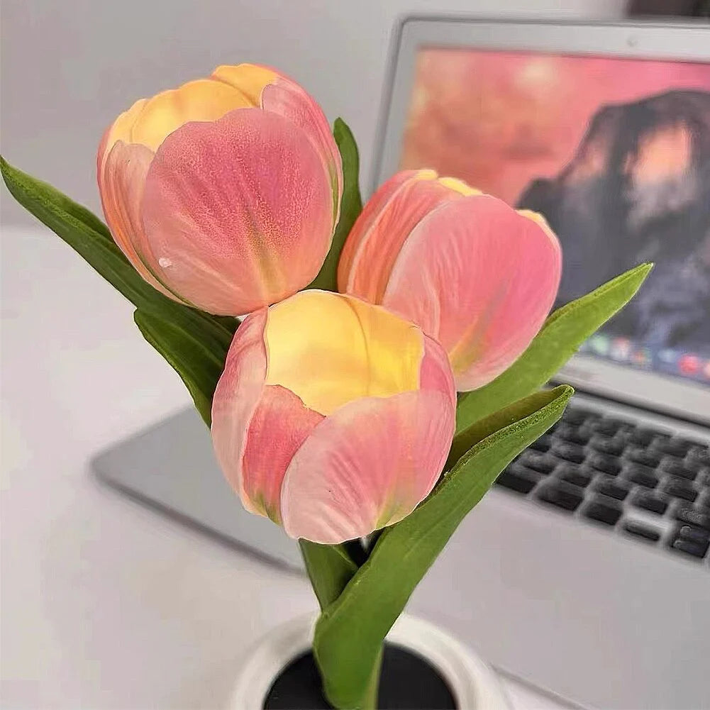 Eternal Glow Tulip Lamp