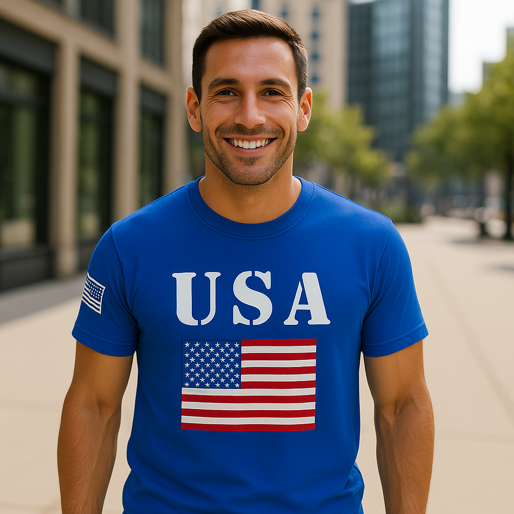 American Patriotic - Flag USA T-Shirt