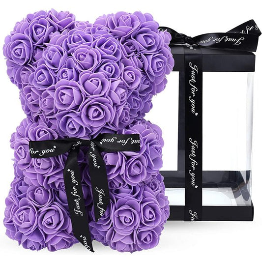 Cherished Embrace Rose Bear