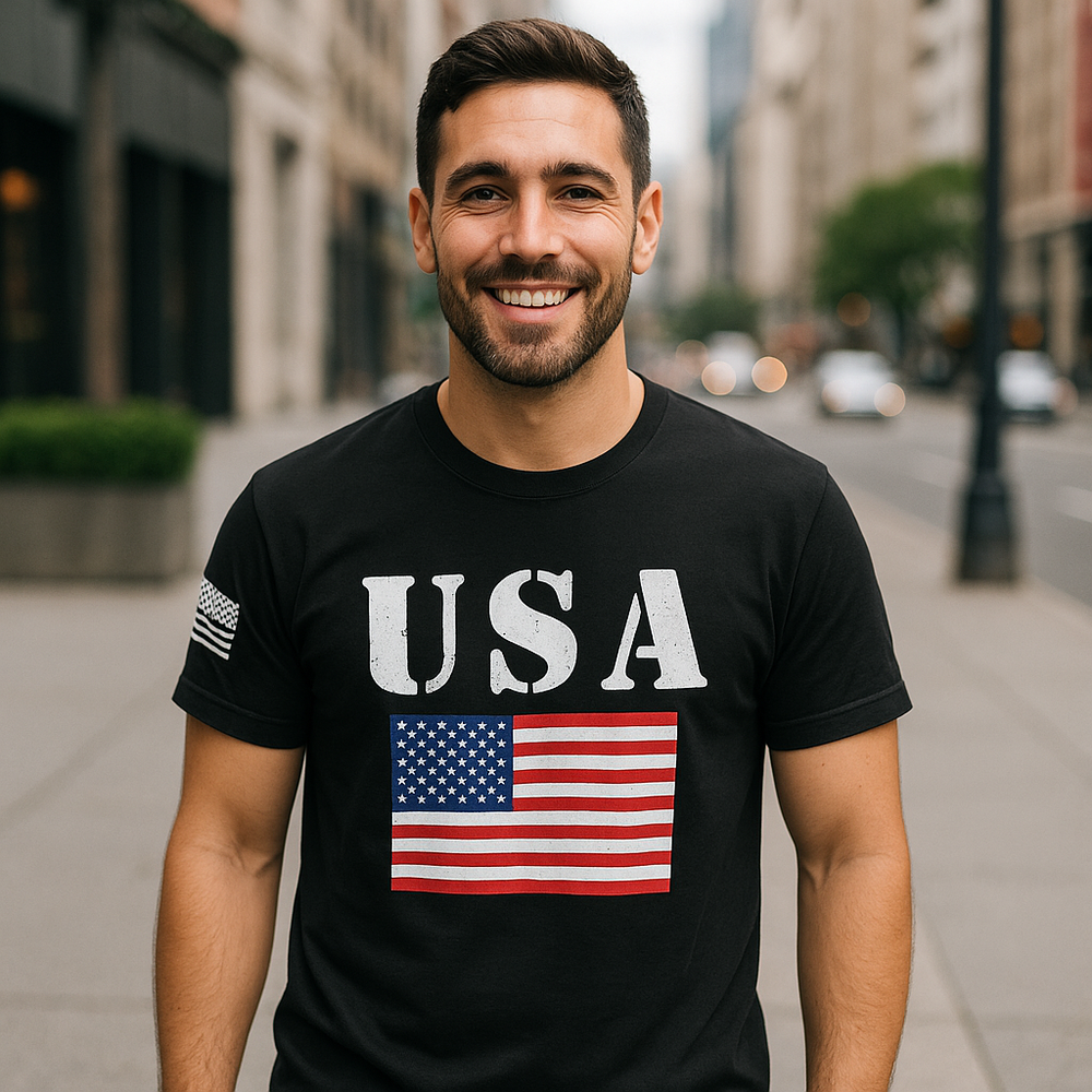 American Patriotic - Flag USA T-Shirt