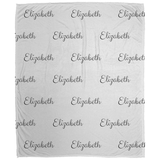 Personalized Cozy Plush Fleece Blanket