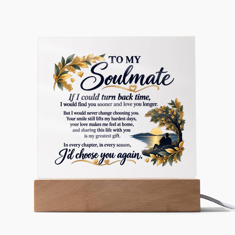 I’d Choose You Again | Acrylic Plaque