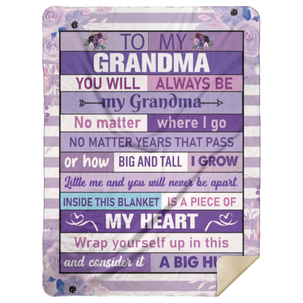 To My Grandma Blanket | Gift, Christmas, Birthday