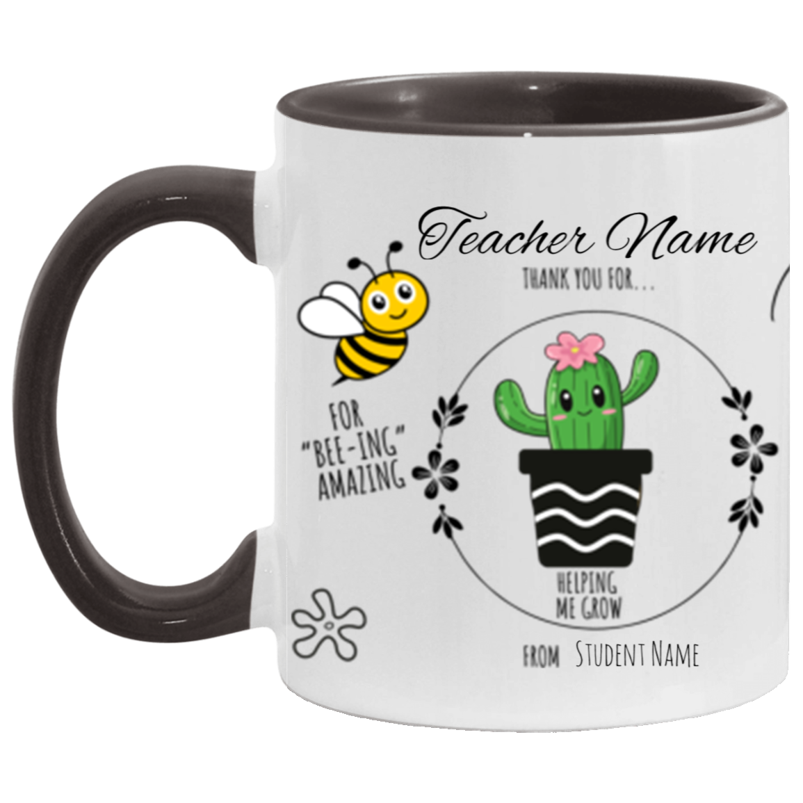 Personalized Teacher Mug - Teacher Appreciation