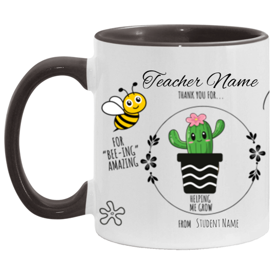 Personalized Teacher Mug - Teacher Appreciation