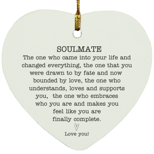 Soulmate Heart Ornament