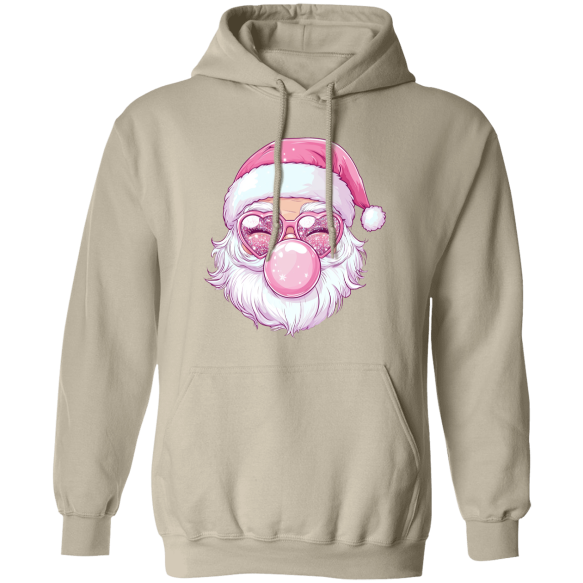 Santa Pink Bubble Gum  T- Shirt | Sweatshirt | Hoodie