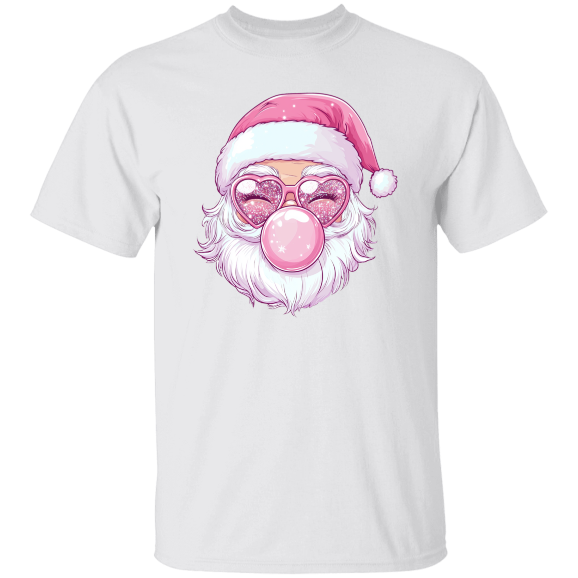 Santa Pink Bubble Gum  T- Shirt | Sweatshirt | Hoodie