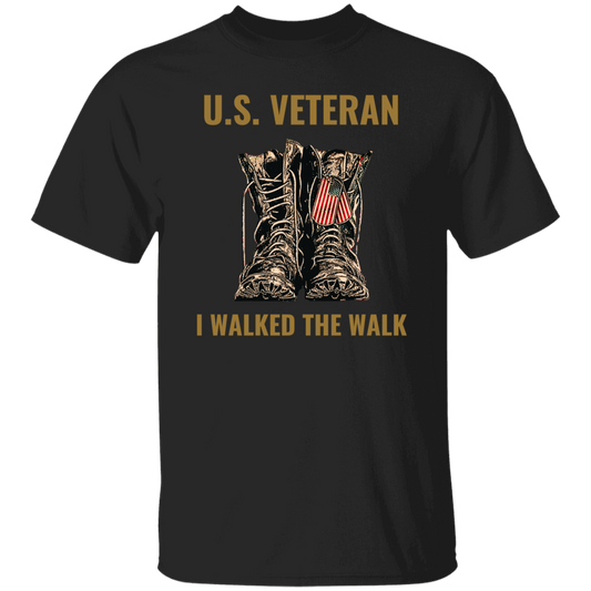 U.S. Veteran - "I Walked the Walk" T-Shirt