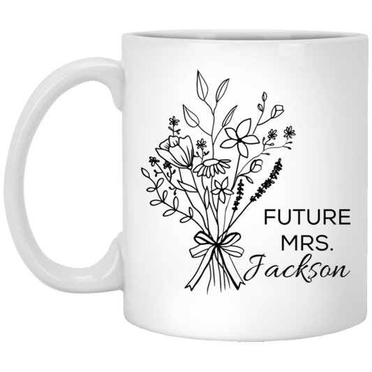 Personalized Future Mrs. Coffee Mug