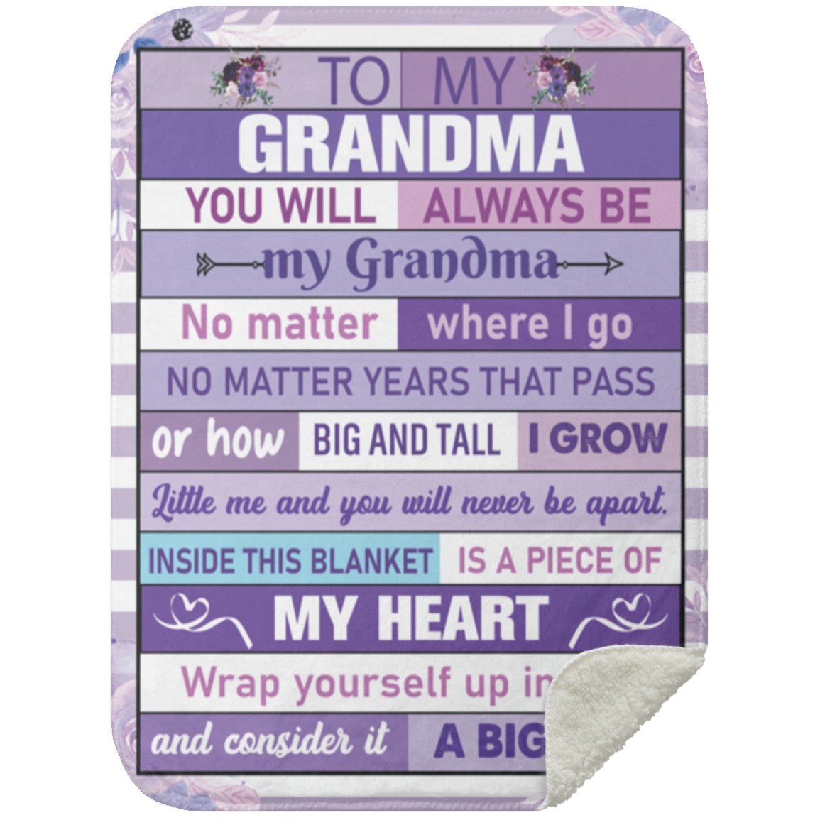 To My Grandma Blanket | Gift, Christmas, Birthday