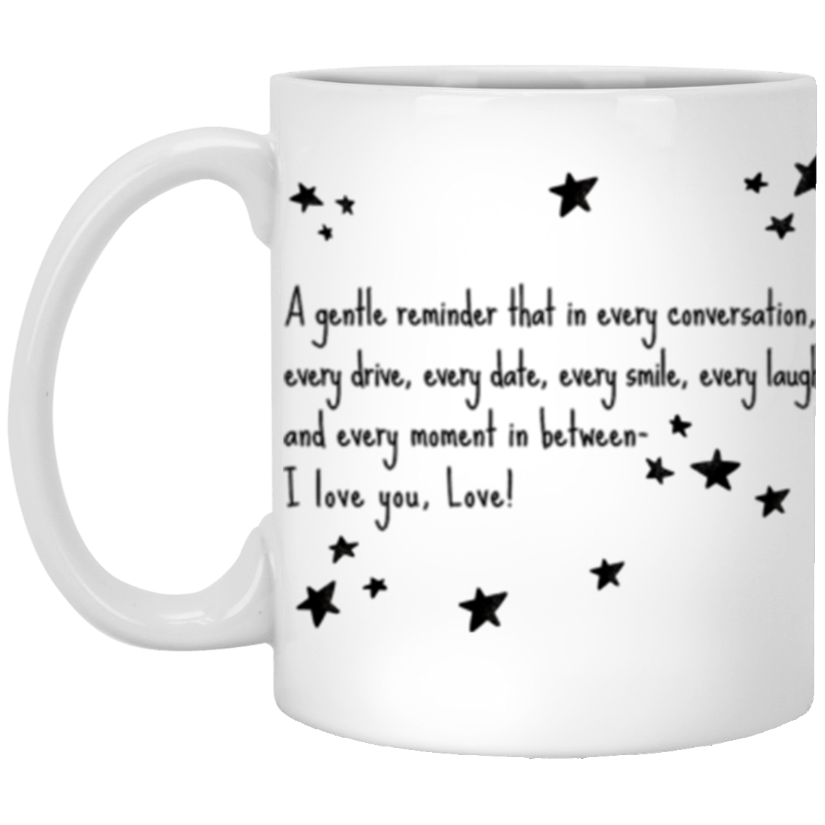 I Love You! - 11oz White Mug