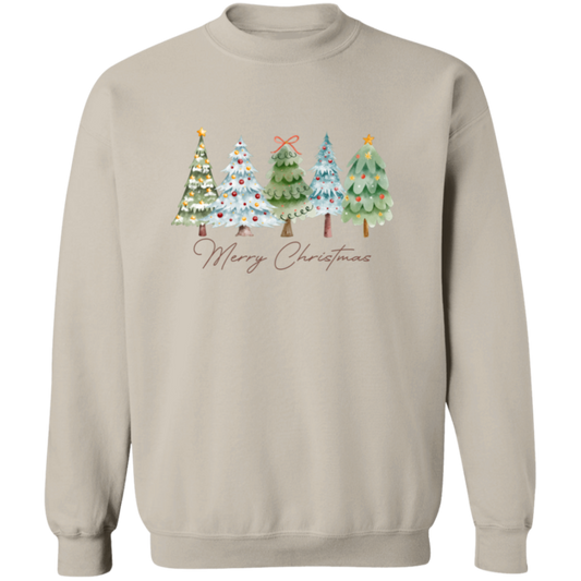 Christmas Tree Pullover Sweatshirt