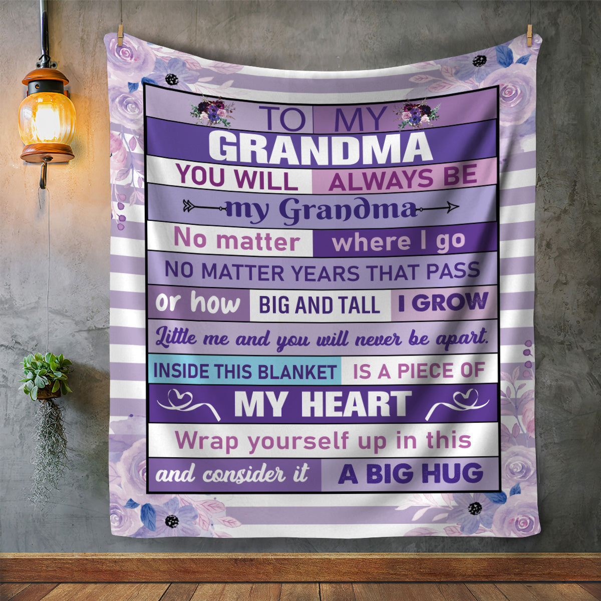 To My Grandma Blanket | Gift, Christmas, Birthday