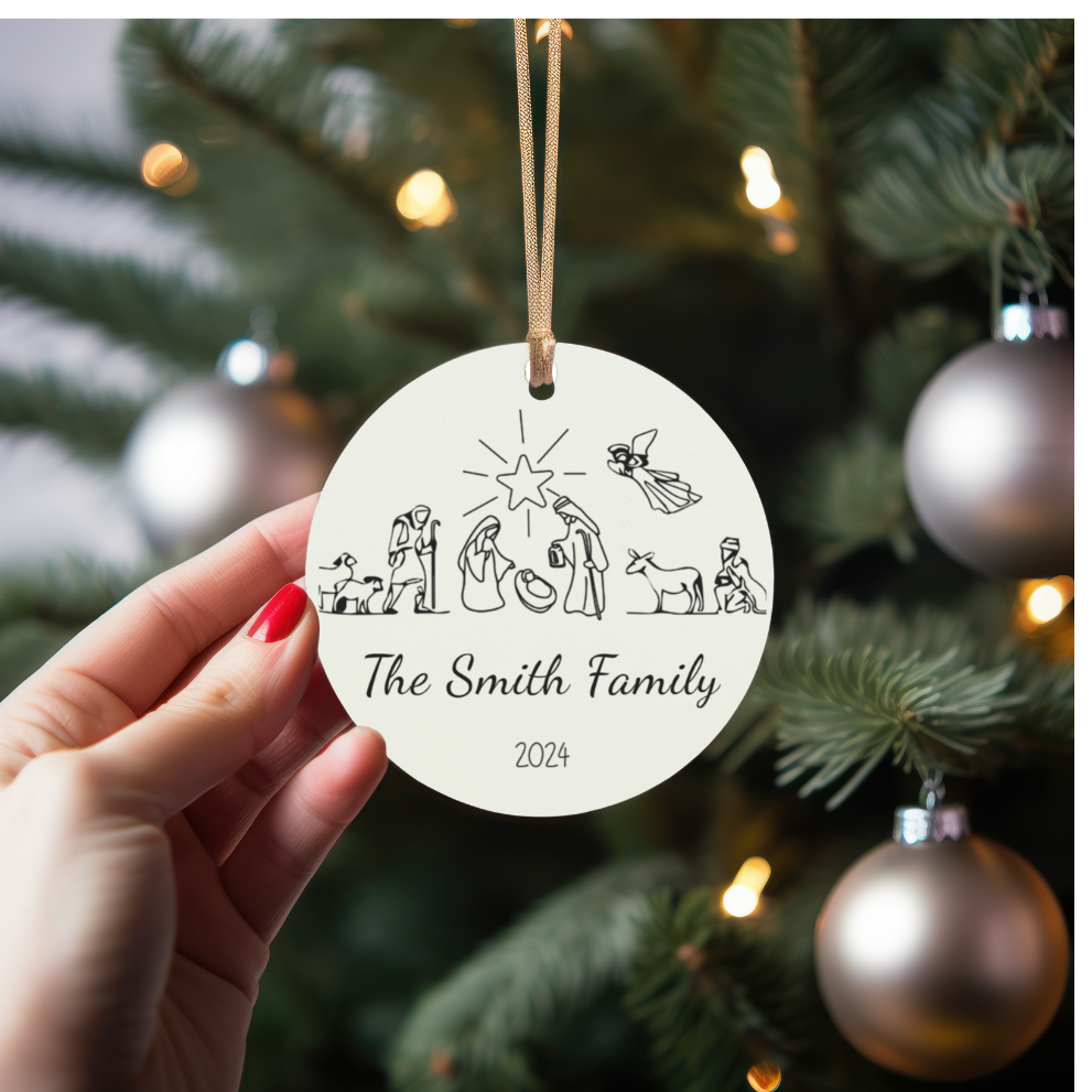 2024 Family Ornament - Personalized