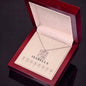Personalized Name Monogram Necklace — A Gift for Your Daughter