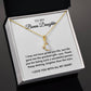 To My Bonus Daughter | Alluring Necklace