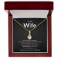To My Wife | Forever Yours - Alluring Beauty Necklace