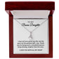 To My Bonus Daughter | Alluring Necklace