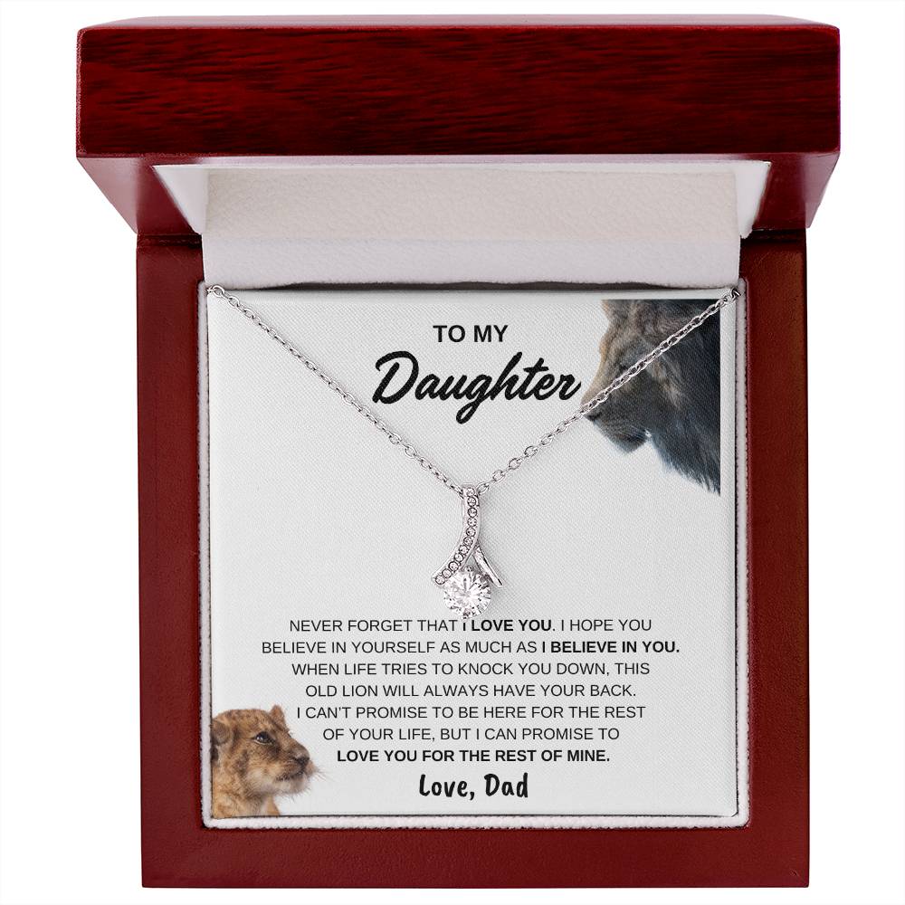 Daughter - Believe in Yourself - Alluring Beauty Necklace