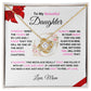 To My Beautiful Daughter | Always Keep Me In Your Heart - Love Knot RB