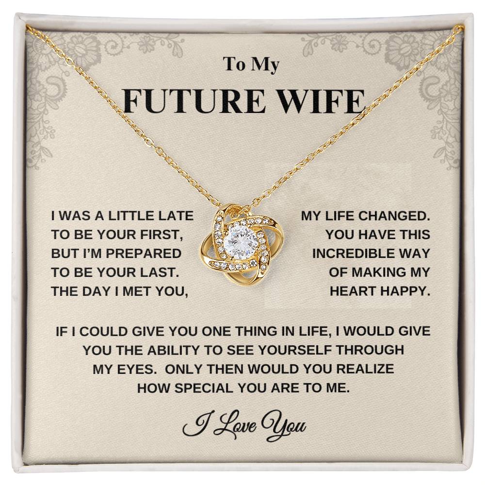 To My Future Wife | Love Knot Necklace