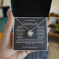 To My Granddaughter | Love Knot Necklace - GW